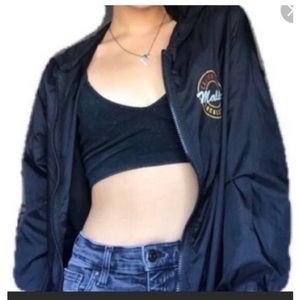 Brandy Melville Zip Up Windbreaker Jacket